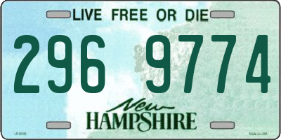 NH license plate 2969774