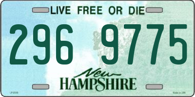 NH license plate 2969775