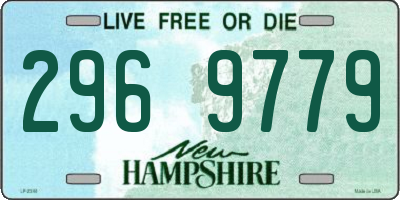 NH license plate 2969779