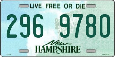 NH license plate 2969780
