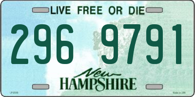 NH license plate 2969791