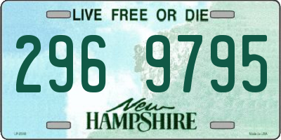 NH license plate 2969795