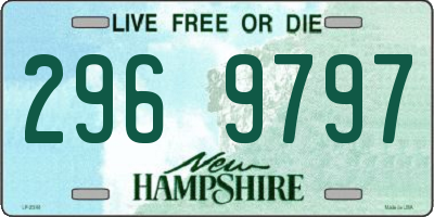 NH license plate 2969797
