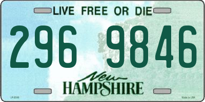 NH license plate 2969846