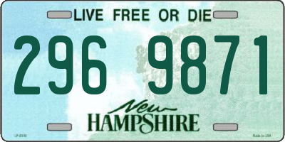 NH license plate 2969871