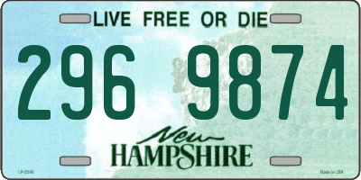 NH license plate 2969874