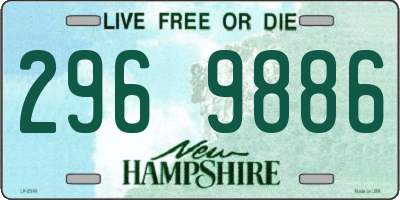 NH license plate 2969886