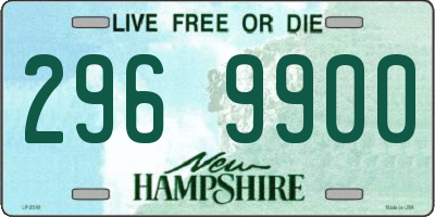NH license plate 2969900