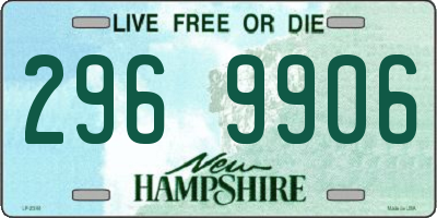 NH license plate 2969906