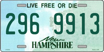 NH license plate 2969913
