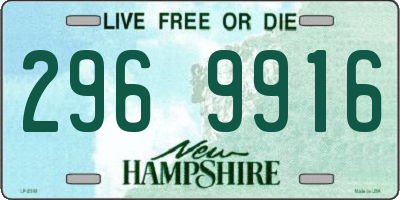 NH license plate 2969916