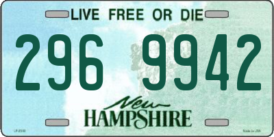 NH license plate 2969942