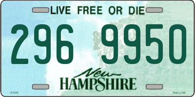 NH license plate 2969950