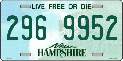 NH license plate 2969952