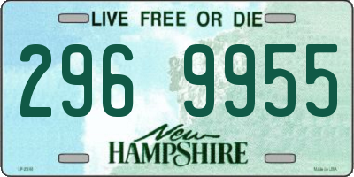 NH license plate 2969955