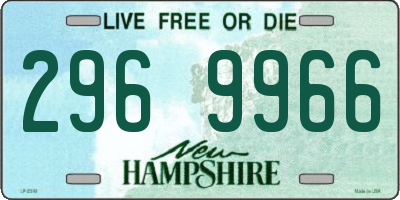 NH license plate 2969966
