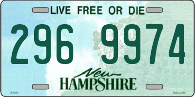 NH license plate 2969974