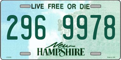 NH license plate 2969978