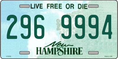 NH license plate 2969994