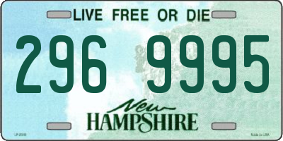 NH license plate 2969995