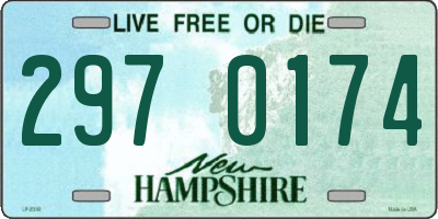 NH license plate 2970174