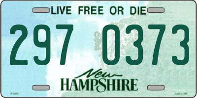 NH license plate 2970373