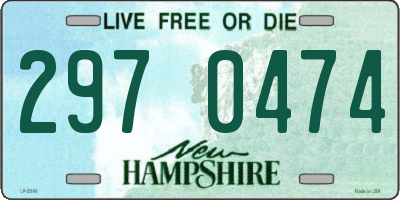 NH license plate 2970474