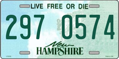 NH license plate 2970574