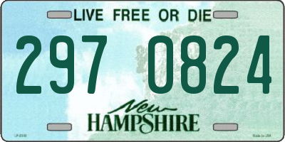 NH license plate 2970824