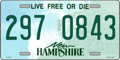 NH license plate 2970843