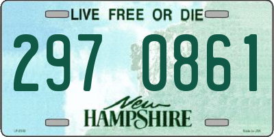 NH license plate 2970861
