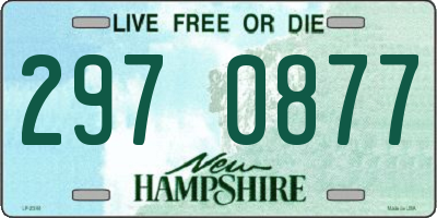 NH license plate 2970877