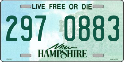 NH license plate 2970883