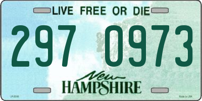 NH license plate 2970973