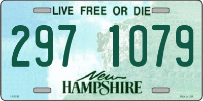NH license plate 2971079