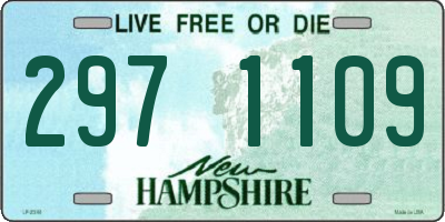NH license plate 2971109