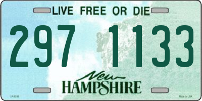 NH license plate 2971133