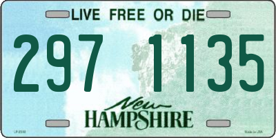 NH license plate 2971135