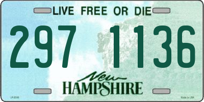 NH license plate 2971136