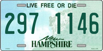 NH license plate 2971146