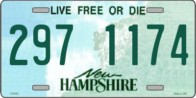 NH license plate 2971174