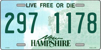 NH license plate 2971178