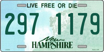NH license plate 2971179