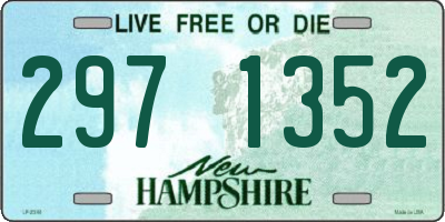 NH license plate 2971352