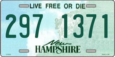 NH license plate 2971371
