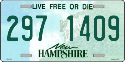 NH license plate 2971409