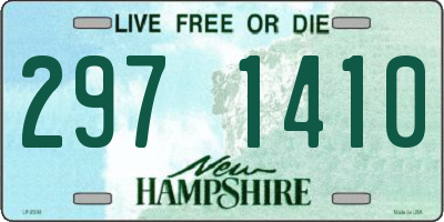 NH license plate 2971410