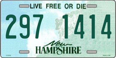 NH license plate 2971414