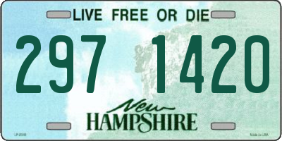 NH license plate 2971420