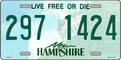 NH license plate 2971424